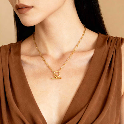 Stylish Gold Chain Necklace