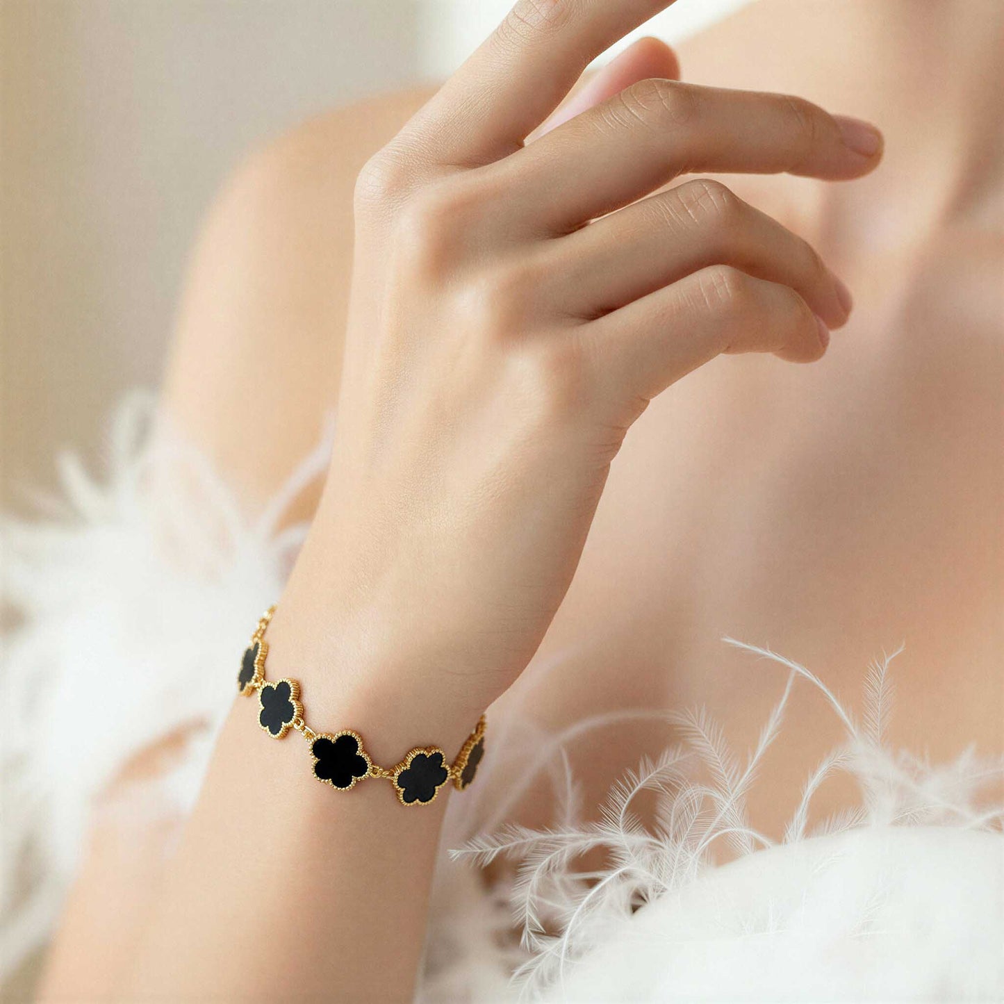 Meadow Flower Charm Bracelet