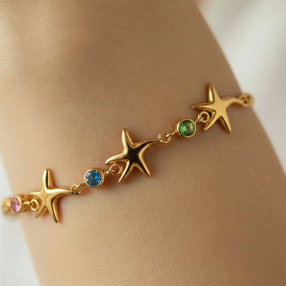 Delicate Star Charm Bracelet
