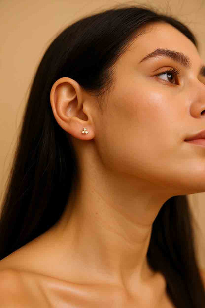 Diamond Stud Earrings