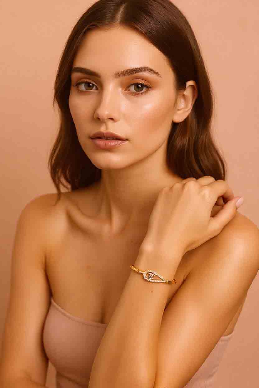 Luxury Gold Statement Bracelet