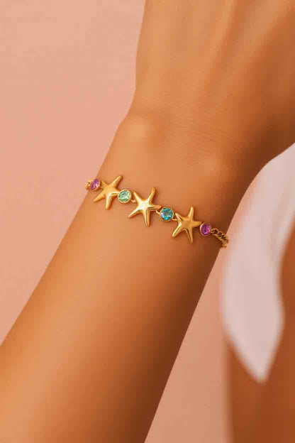 Delicate Star Charm Bracelet